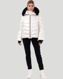Après-Ski Jacket With Detachable Toscana Shearling Lamb Hood Trim