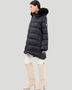 Après-Ski Jacket With Detachable Toscana Shearling Lamb Hood Trim