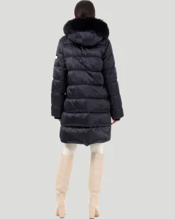 Après-Ski Jacket With Detachable Toscana Shearling Lamb Hood Trim