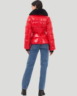 Après-Ski Jacket With Detachable Toscana Shearling Lamb Collar