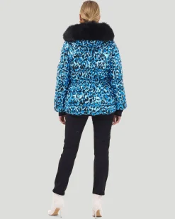 Après-Ski Jacket With Detachable Toscana Shearling Lamb Hood Trim