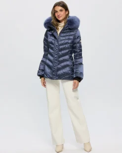 Après-Ski Jacket With Detachable Toscana Shearling Lamb Hood Trim
