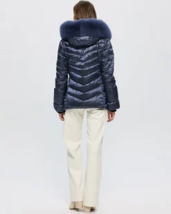 Après-Ski Jacket With Detachable Toscana Shearling Lamb Hood Trim