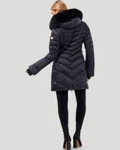 Après-Ski Jacket With Detachable Toscana Lamb Hood Trim