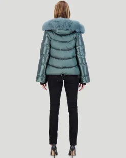 Après-Ski Jacket With Detachable Toscana Shearling Lamb Hood Trim
