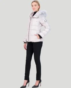 Après-Ski Jacket With Detachable Toscana Shearling Lamb Hood Trim