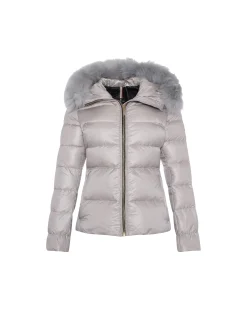 Après-Ski Jacket With Detachable Toscana Shearling Lamb Hood Trim