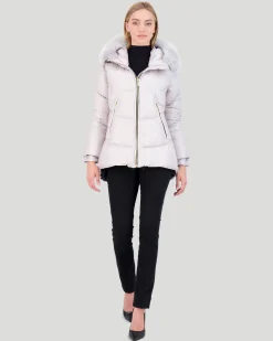 Après-Ski Jacket With Detachable Toscana Shearling Lamb Hood Trim