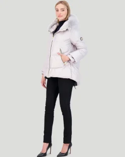 Après-Ski Jacket With Detachable Toscana Shearling Lamb Hood Trim