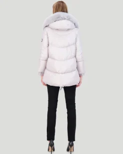 Après-Ski Jacket With Detachable Toscana Shearling Lamb Hood Trim