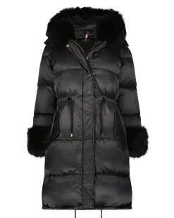 Après-Ski Jacket With Detachable Toscana Shearling Lamb Hood Trim & Toscana Shearling Lamb Cuffs