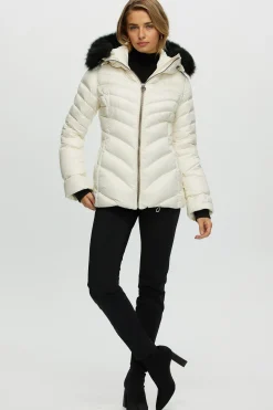 Après-Ski Jacket With Detachable Toscana Shearling Lamb Hood Trim