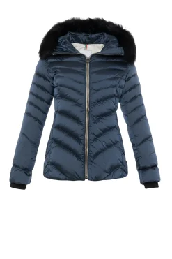 Après-Ski Jacket With Detachable Toscana Shearling Lamb Hood Trim