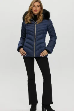 Après-Ski Jacket With Detachable Toscana Shearling Lamb Hood Trim