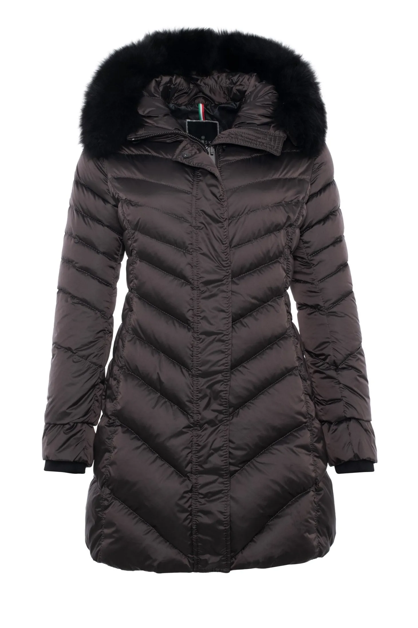 Après-Ski Jacket With Detachable Toscana Shearling Lamb Hood Trim