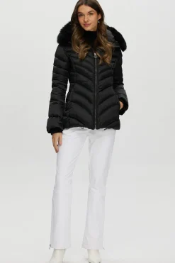 Après-Ski Jacket With Detachable Toscana Shearling Lamb Hood Trim