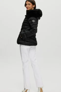 Après-Ski Jacket With Detachable Toscana Shearling Lamb Hood Trim