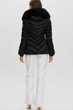 Après-Ski Jacket With Detachable Toscana Shearling Lamb Hood Trim