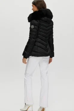 Après-Ski Jacket With Detachable Toscana Shearling Lamb Hood Trim