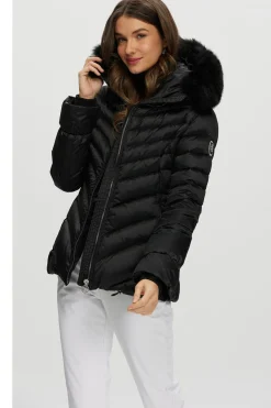Après-Ski Jacket With Detachable Toscana Shearling Lamb Hood Trim