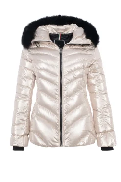 Après-Ski Jacket With Detachable Toscana Shearling Lamb Hood Trim