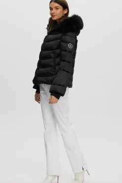 Après-Ski Jacket With Detachable Toscana Shearling Lamb Hood Trim