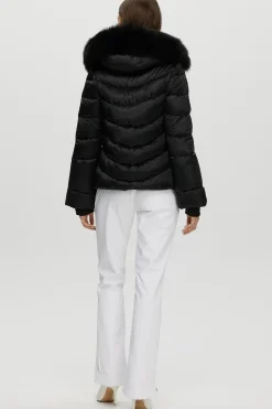 Après-Ski Jacket With Detachable Toscana Shearling Lamb Hood Trim