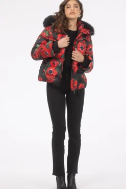 Après-Ski Jacket With Detachable Toscana Shearling Lamb Hood Trim