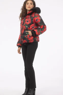 Après-Ski Jacket With Detachable Toscana Shearling Lamb Hood Trim