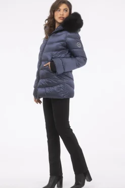 Après-Ski Jacket With Detachable Toscana Shearling Lamb Hood Trim