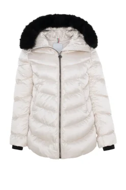 Après-Ski Jacket With Detachable Toscana Shearling Lamb Hood Trim