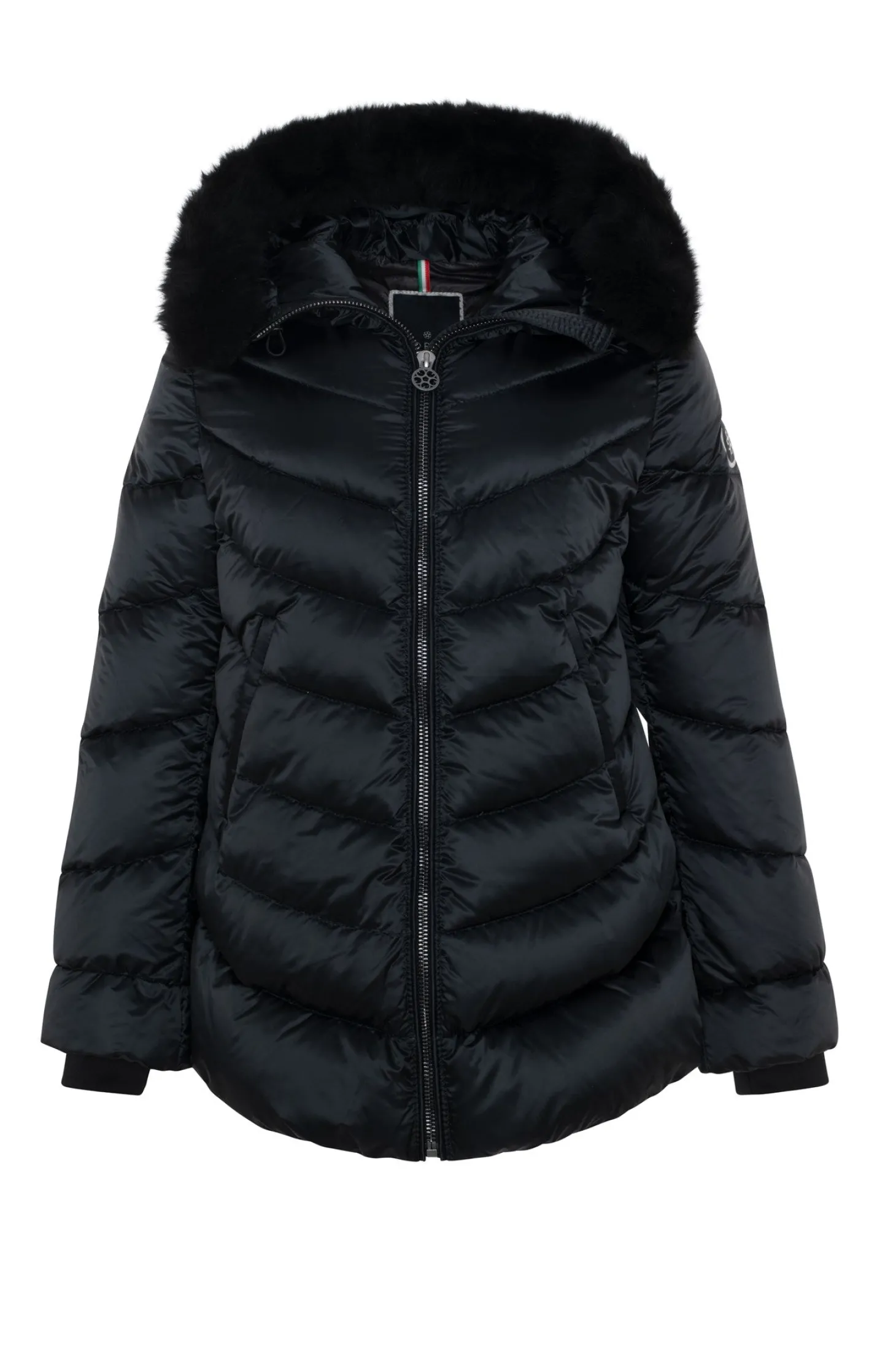 Après-Ski Jacket With Detachable Toscana Shearling Lamb Hood Trim