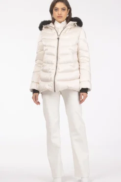 Après-Ski Jacket With Detachable Toscana Shearling Lamb Hood Trim