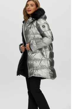 Après-Ski Jacket With Detachable Toscana Shearling Lamb Hood Trim