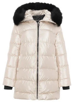 Après-Ski Jacket With Detachable Toscana Shearling Lamb Hood Trim