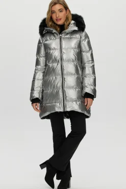 Après-Ski Jacket With Detachable Toscana Shearling Lamb Hood Trim