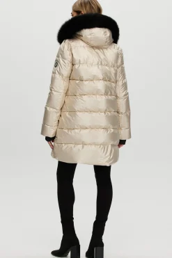 Après-Ski Jacket With Detachable Toscana Shearling Lamb Hood Trim