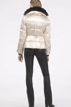 Après-Ski Jacket With Detachable Toscana Shearling Lamb Collar