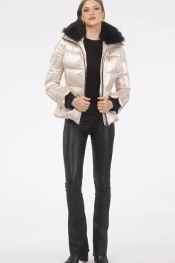 Après-Ski Jacket With Detachable Toscana Shearling Lamb Collar