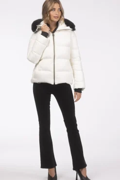 Après-Ski Jacket With Detachable Toscana Shearling Lamb Hood Trim