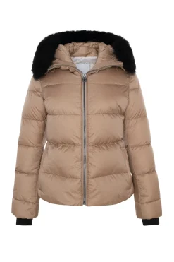 Après-Ski Jacket With Detachable Toscana Shearling Lamb Hood Trim