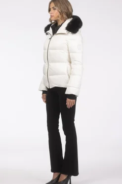Après-Ski Jacket With Detachable Toscana Shearling Lamb Hood Trim