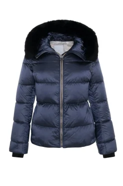 Après-Ski Jacket With Detachable Toscana Shearling Lamb Hood Trim