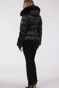 Après-Ski Jacket With Detachable Toscana Shearling Lamb Hood Trim