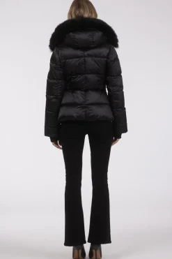 Après-Ski Jacket With Detachable Toscana Shearling Lamb Hood Trim