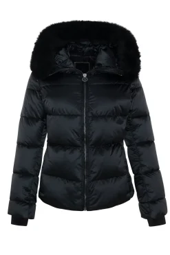 Après-Ski Jacket With Detachable Toscana Shearling Lamb Hood Trim