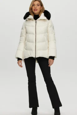 Après-Ski Jacket With Detachable Toscana Shearling Lamb Hood Trim