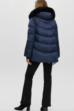 Après-Ski Jacket With Detachable Toscana Shearling Lamb Hood Trim