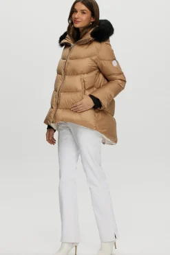 Après-Ski Jacket With Detachable Toscana Shearling Lamb Hood Trim