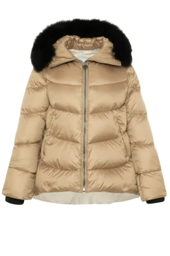 Après-Ski Jacket With Detachable Toscana Shearling Lamb Hood Trim